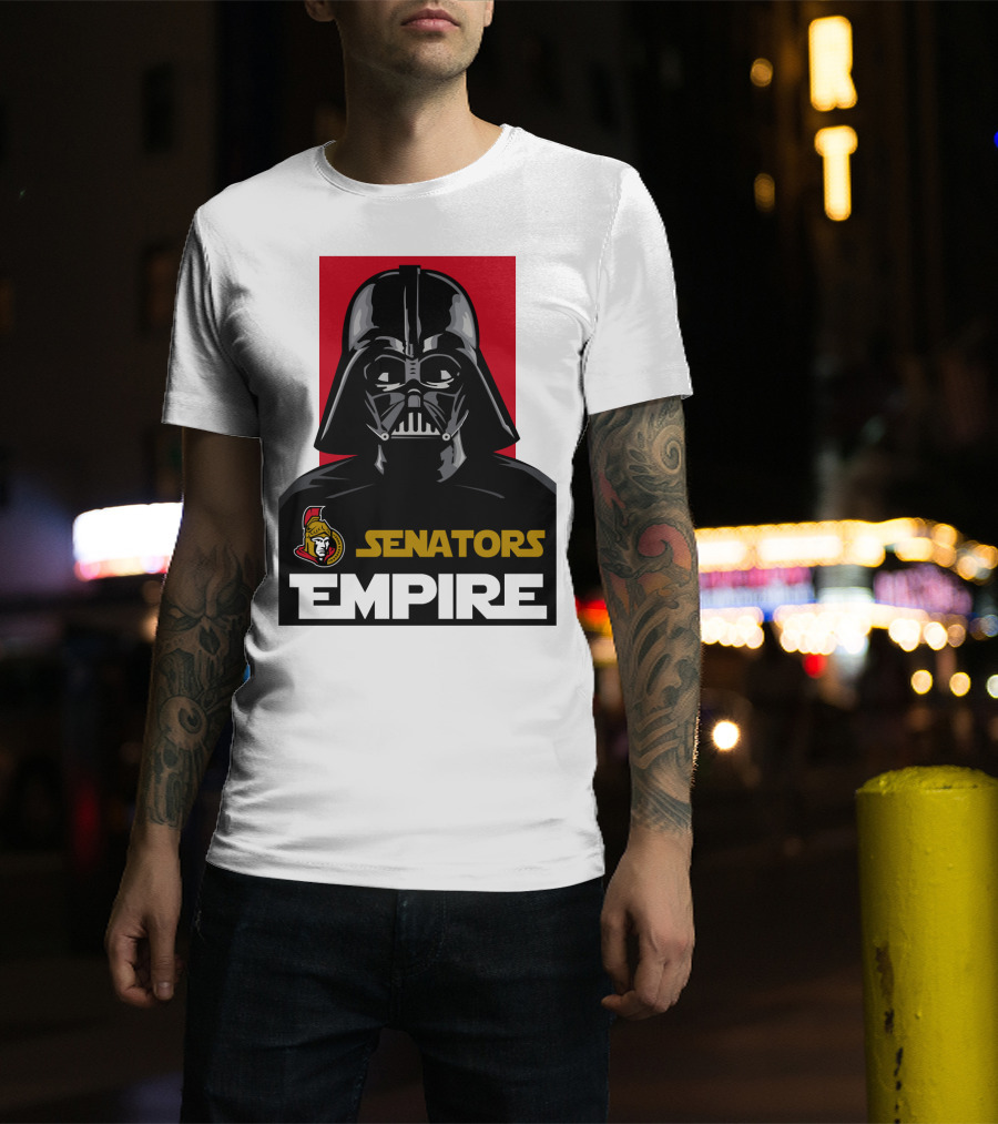 Ottawa Senators Darth Vader Empire NHL T-Shirt