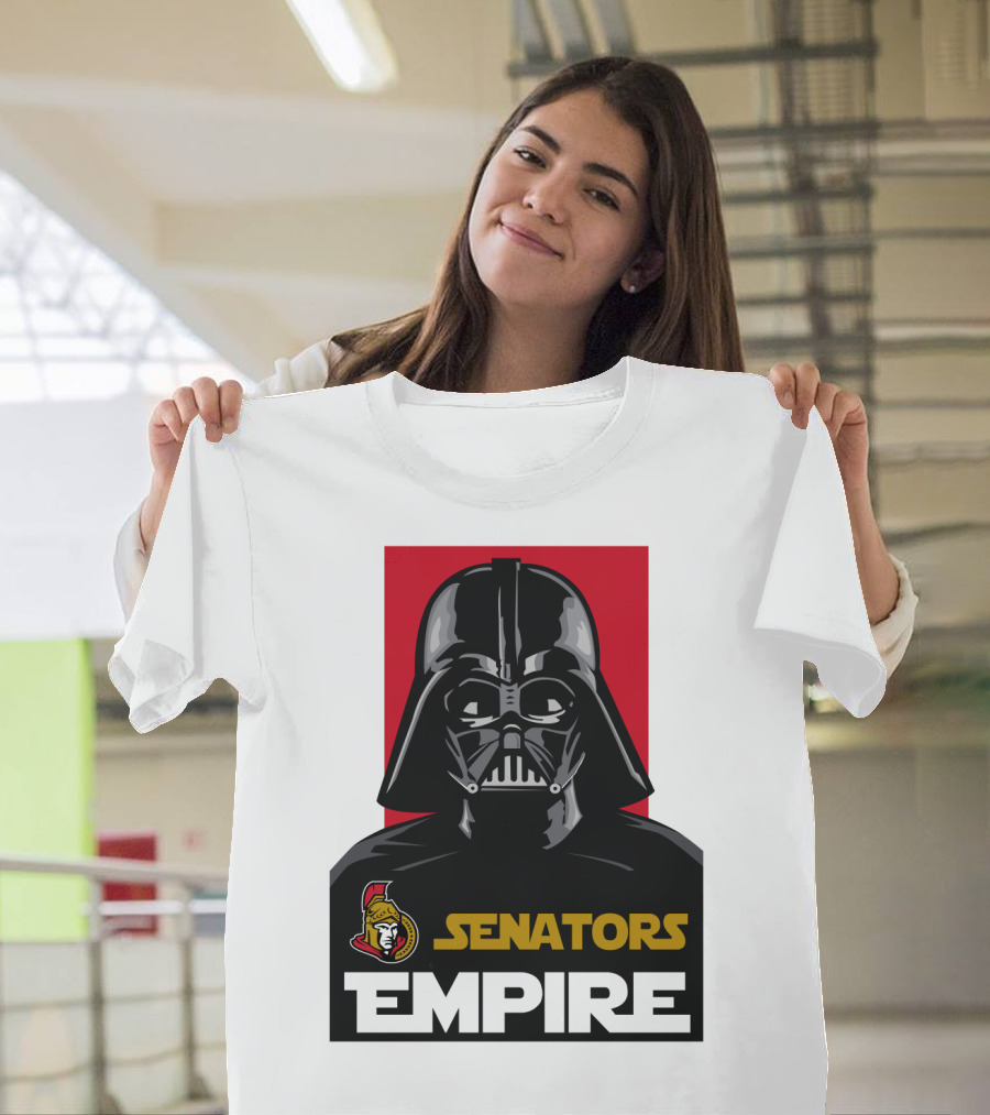 Ottawa Senators Darth Vader Empire NHL T-Shirt