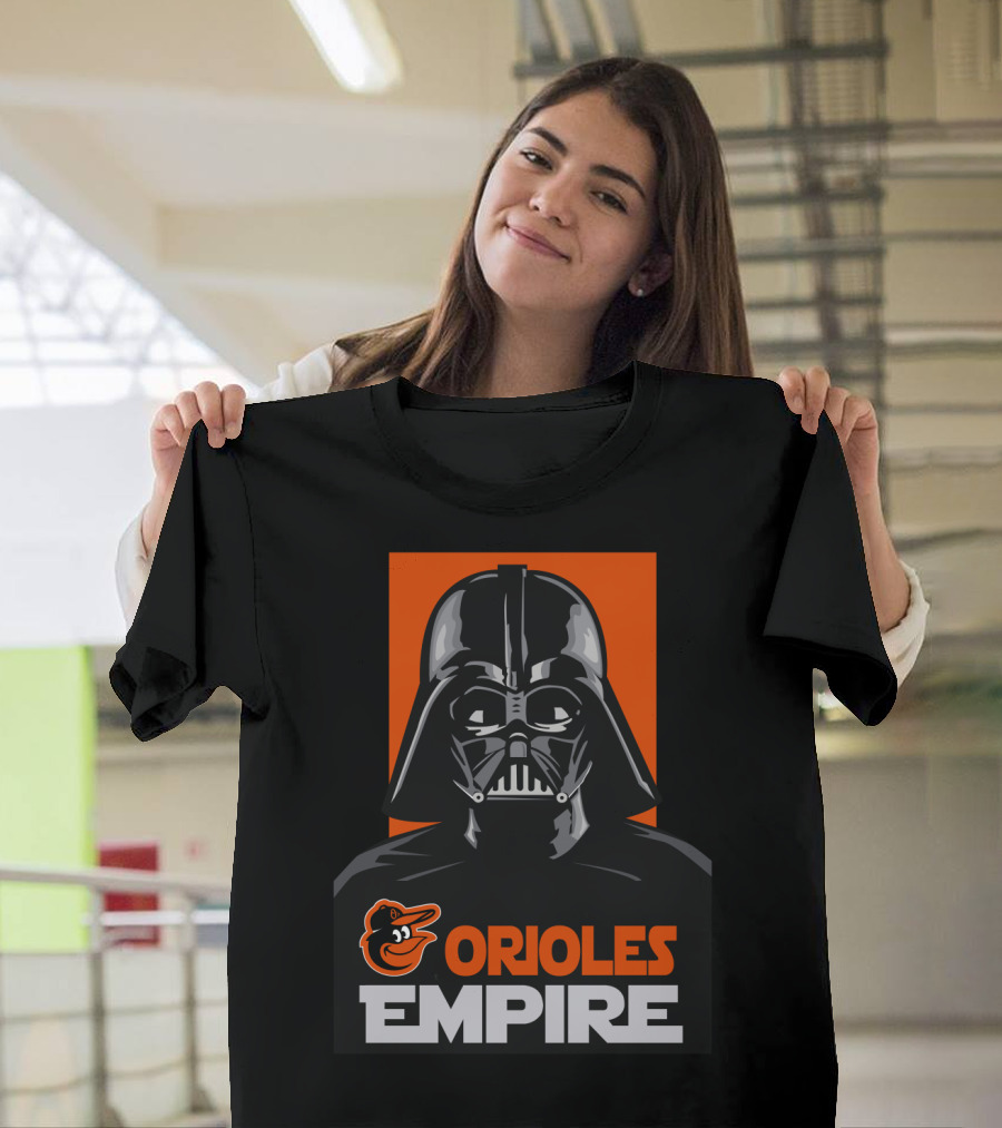 Baltimore Orioles Empire Darth Vader Orioles Empire T-Shirt