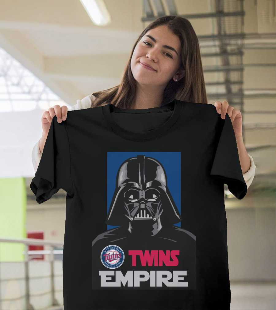 Minnesota Twins Baseball Club Twins Empire Darth Vader T-Shirt