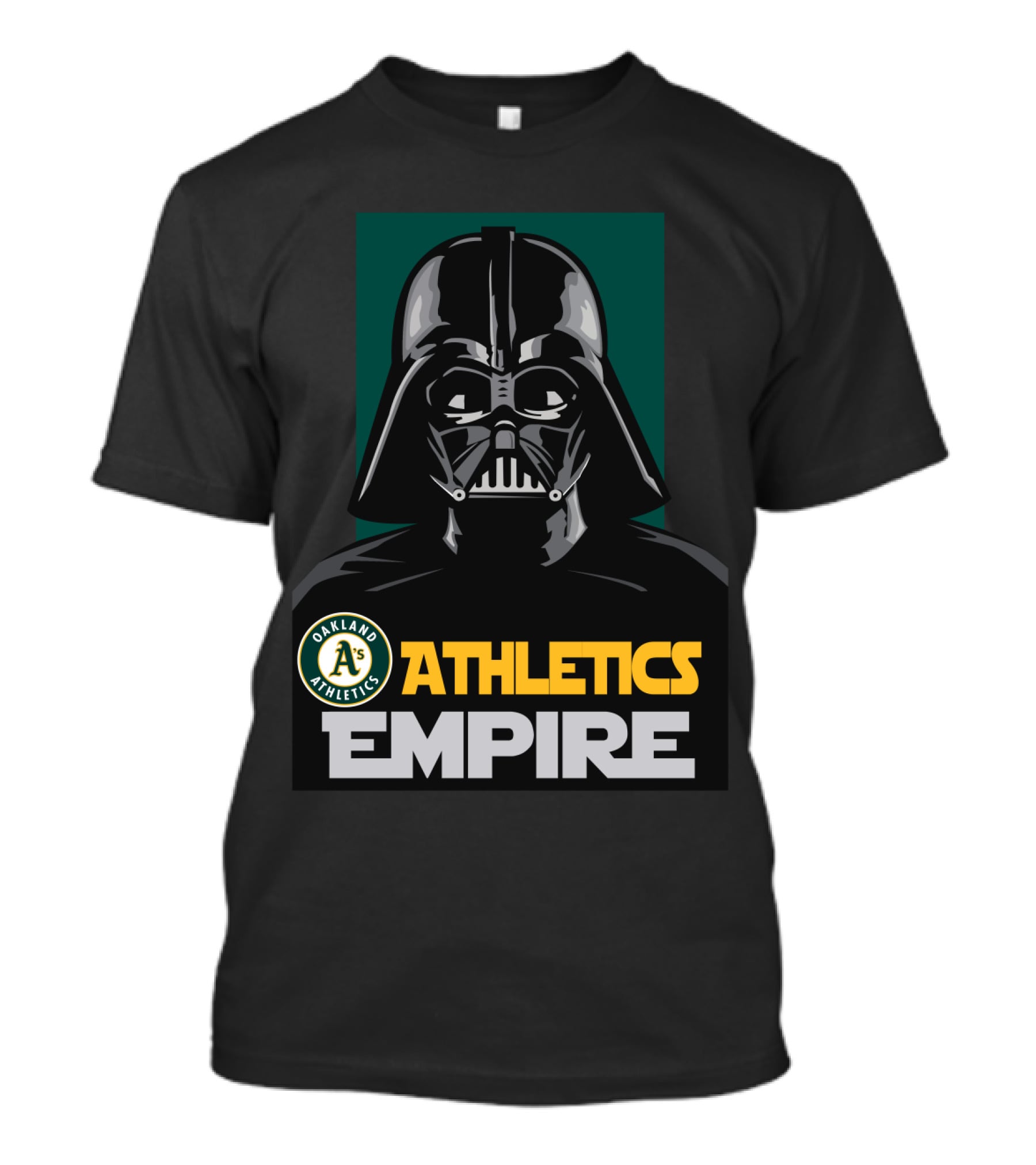 Oakland Athletics A's Athletics Empire Darth Vader T-Shirt
