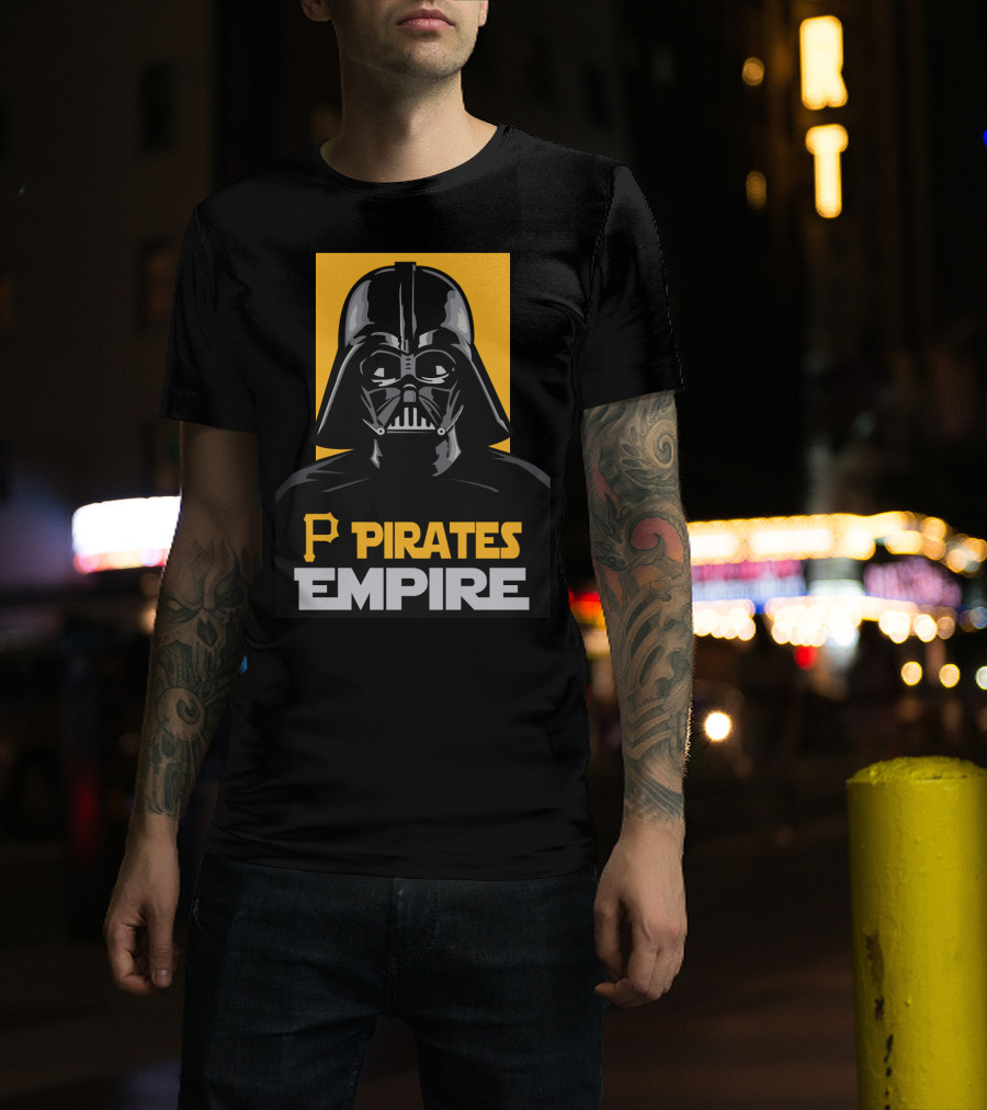 Pittsburgh Pirates Empire Darth Vader Iconic Mashup T-Shirt