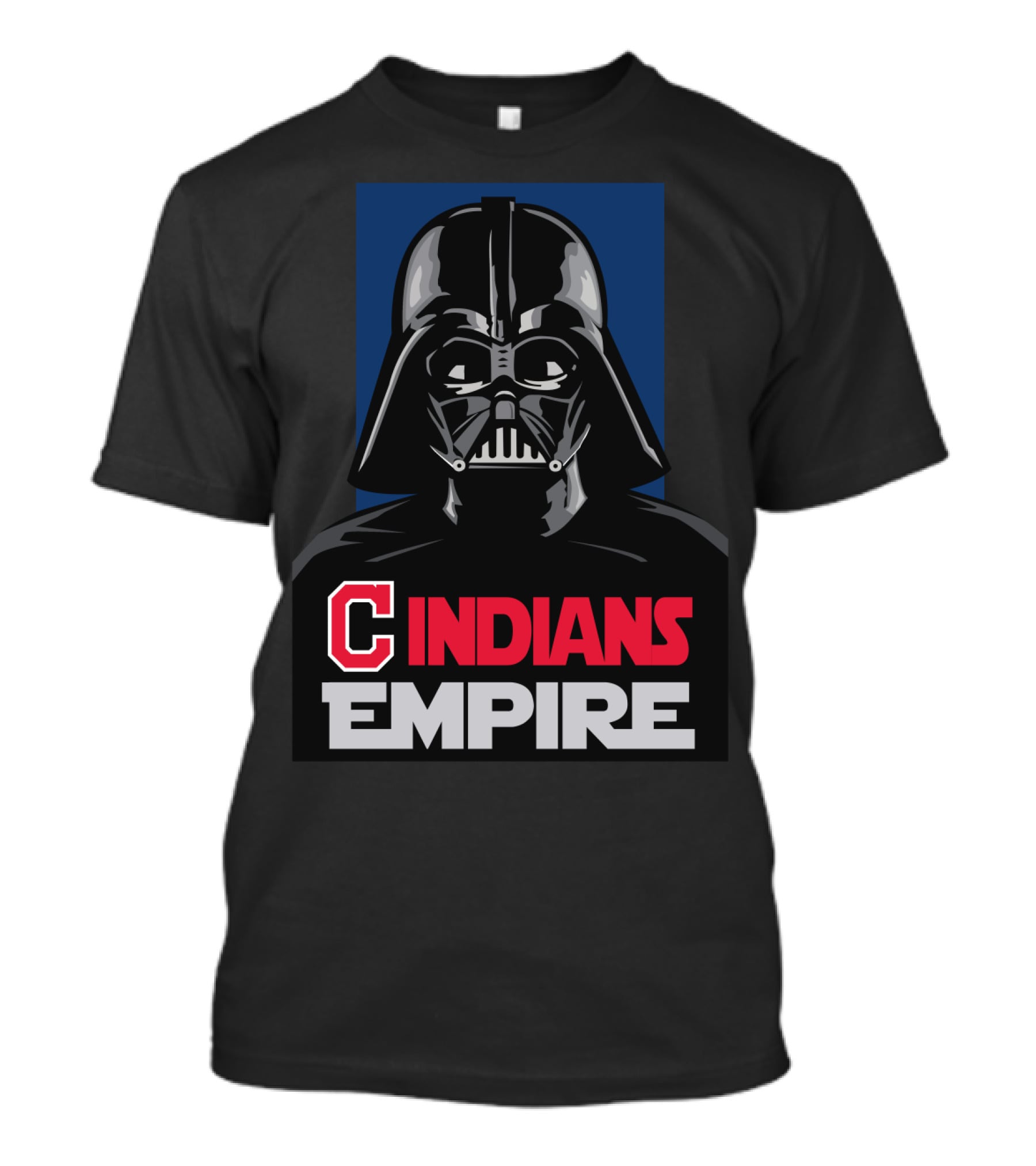 C Indians Empire Darth Vader T-Shirt