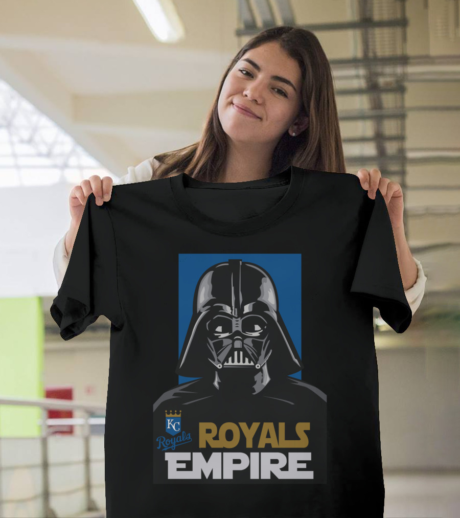 Kansas City Royals Empire Darth Vader T-Shirt