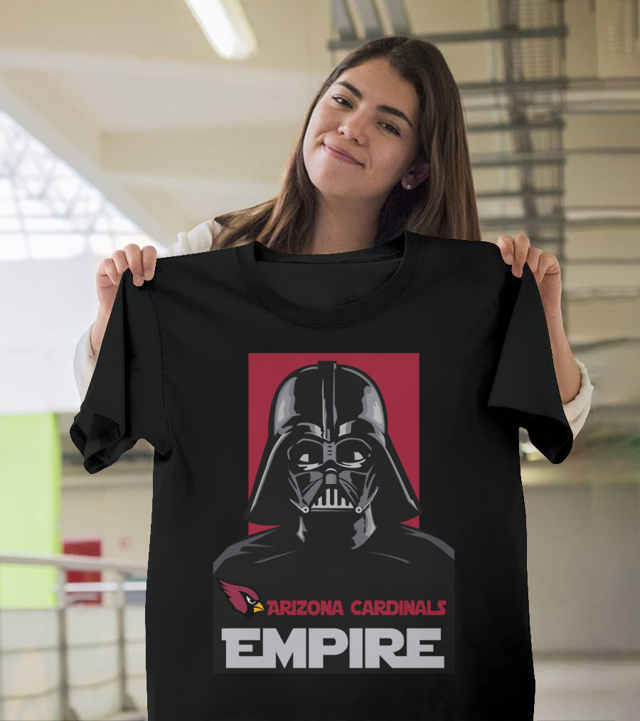 Arizona Cardinals Empire Darth Vader Iconic Fusion T-Shirt