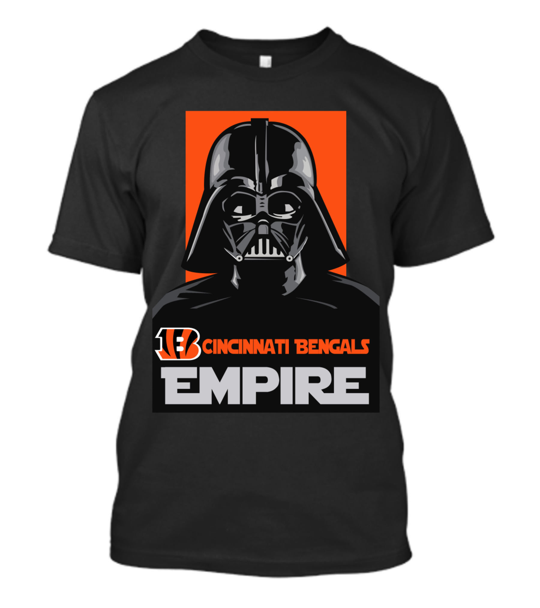Cincinnati Bengals Darth Vader Empire T-Shirt