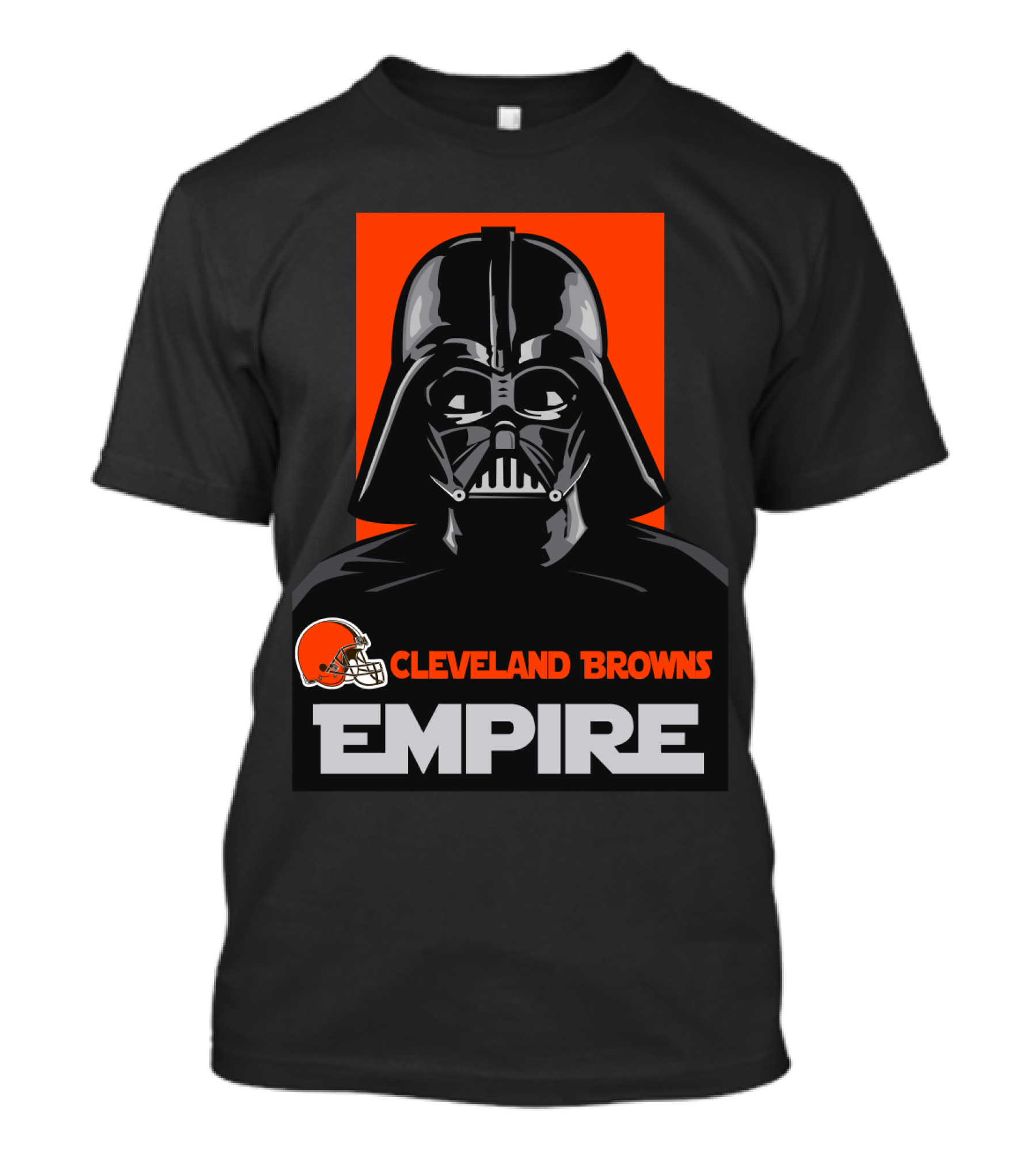 Cleveland Browns Empire Darth Vader Helmet T-Shirt