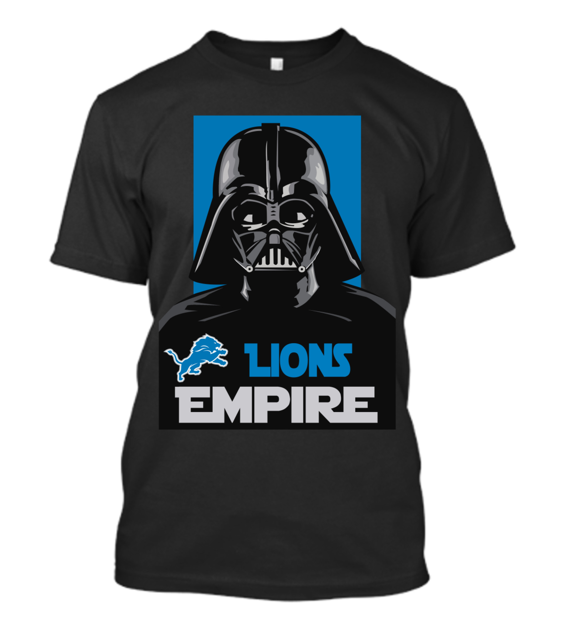 Lions Empire Darth Vader Detroit T-Shirt
