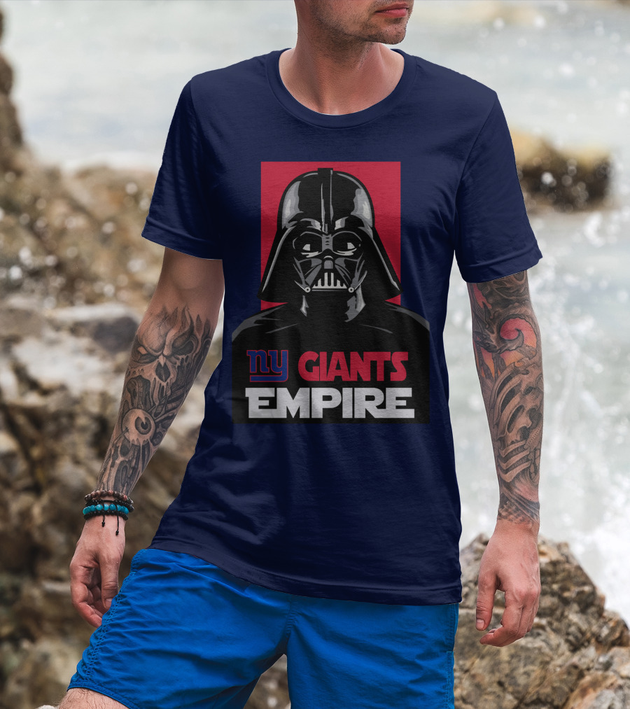 Ny Giants Empire Darth Vader T-Shirt