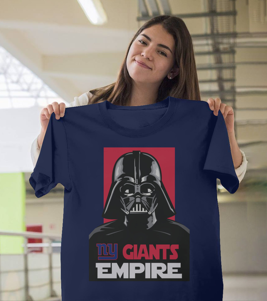 Ny Giants Empire Darth Vader T-Shirt