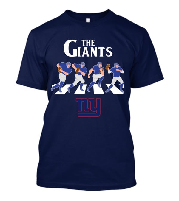 The Giants Ny Football Players Abbey Road T-Shirt