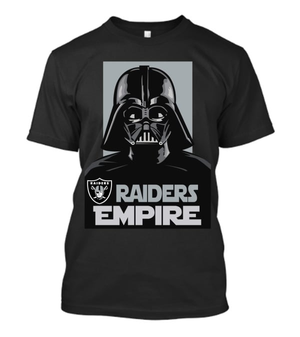 Raiders Empire Darth Vader Nfl Team Crossover T-Shirt