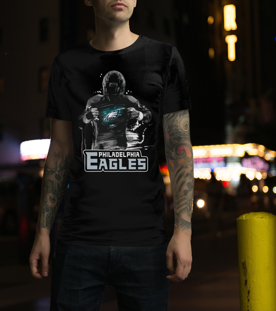 Philadelphia Eagles Football Hero Unveiling Iconic Team Spirit T-Shirt