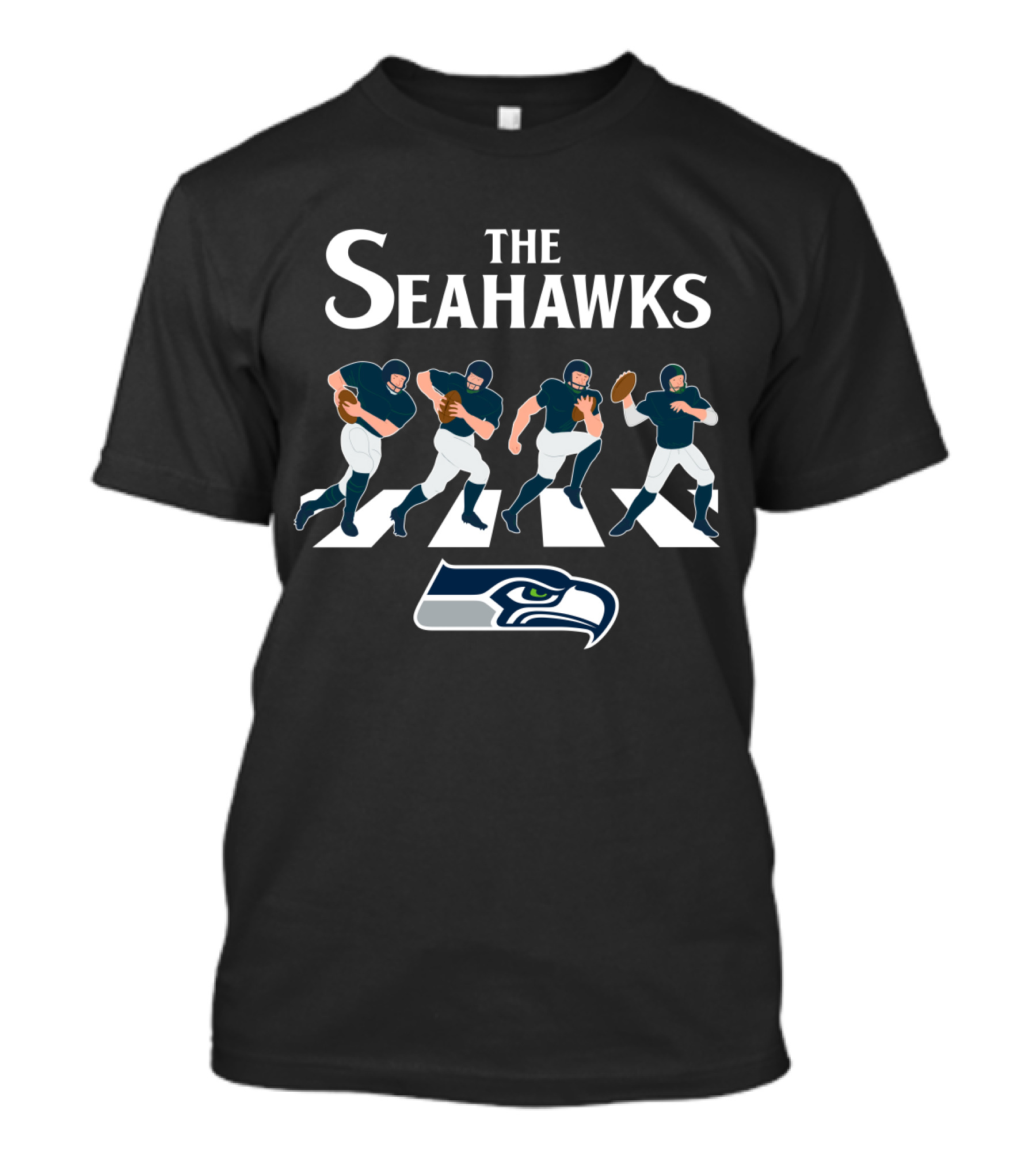 The Seahawks Abbey Road Seattle Seahawks T-Shirt