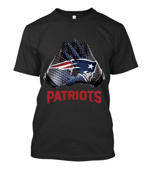 New England Patriots Nfl Logo Gloves Patriots T-Shirt