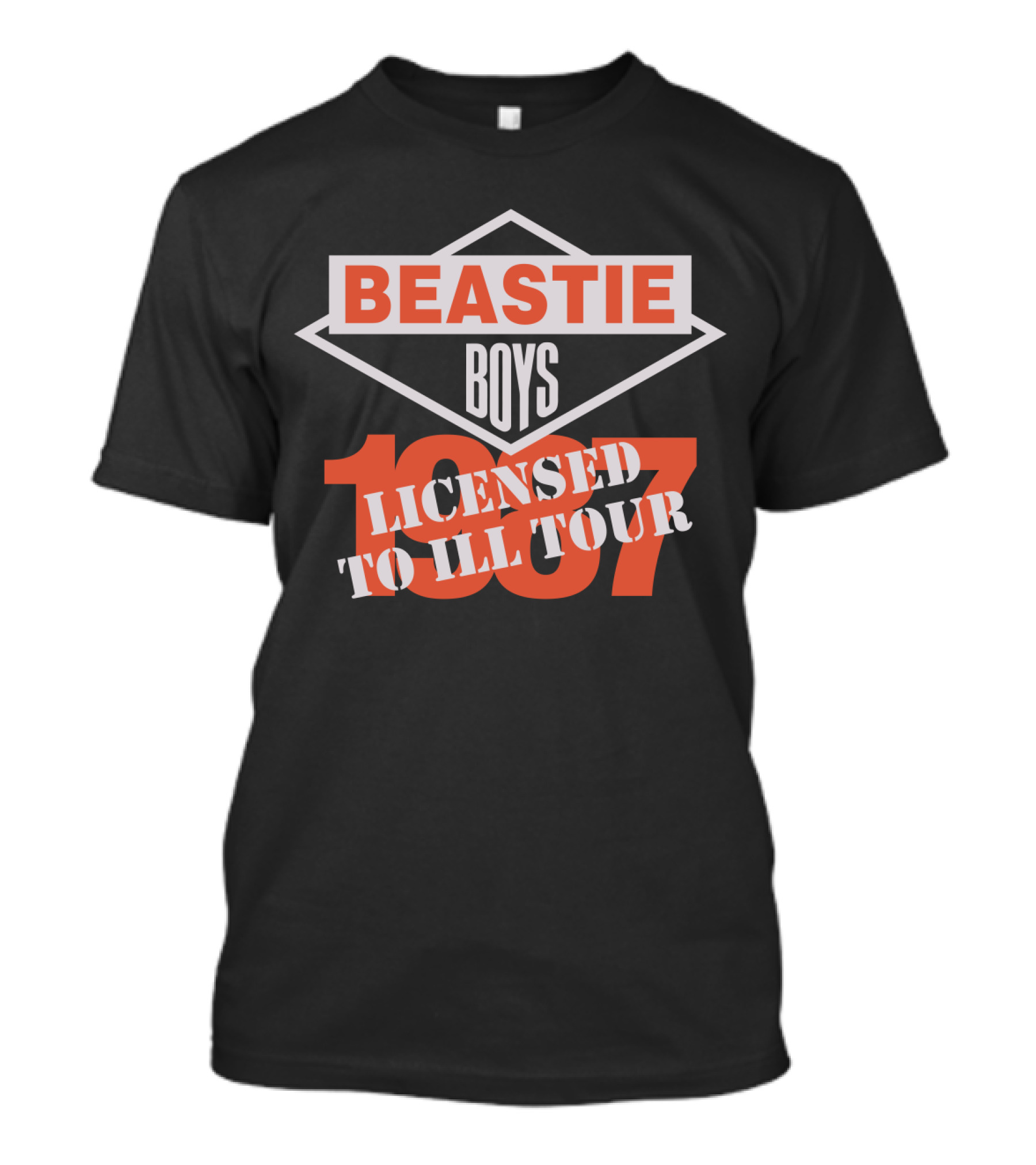 Beastie Boys Licensed To Ill 1987 Tour T-Shirt