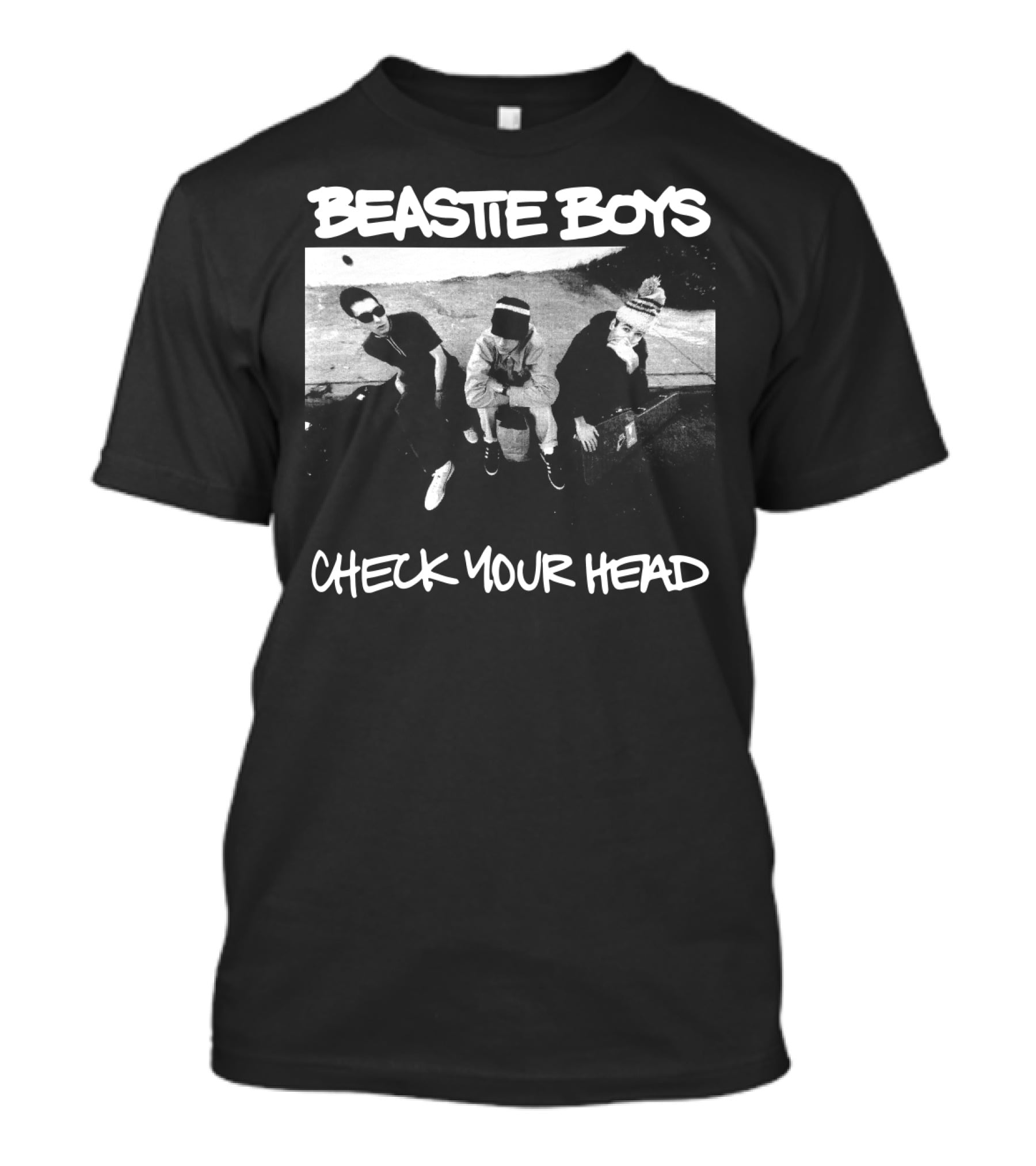 Beastie Boys Check Your Head Black And White Photo T-Shirt