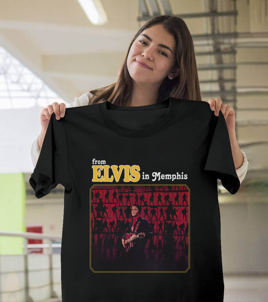 From Elvis In Memphis Silhouette Performance Image EVPL 04 T-Shirt