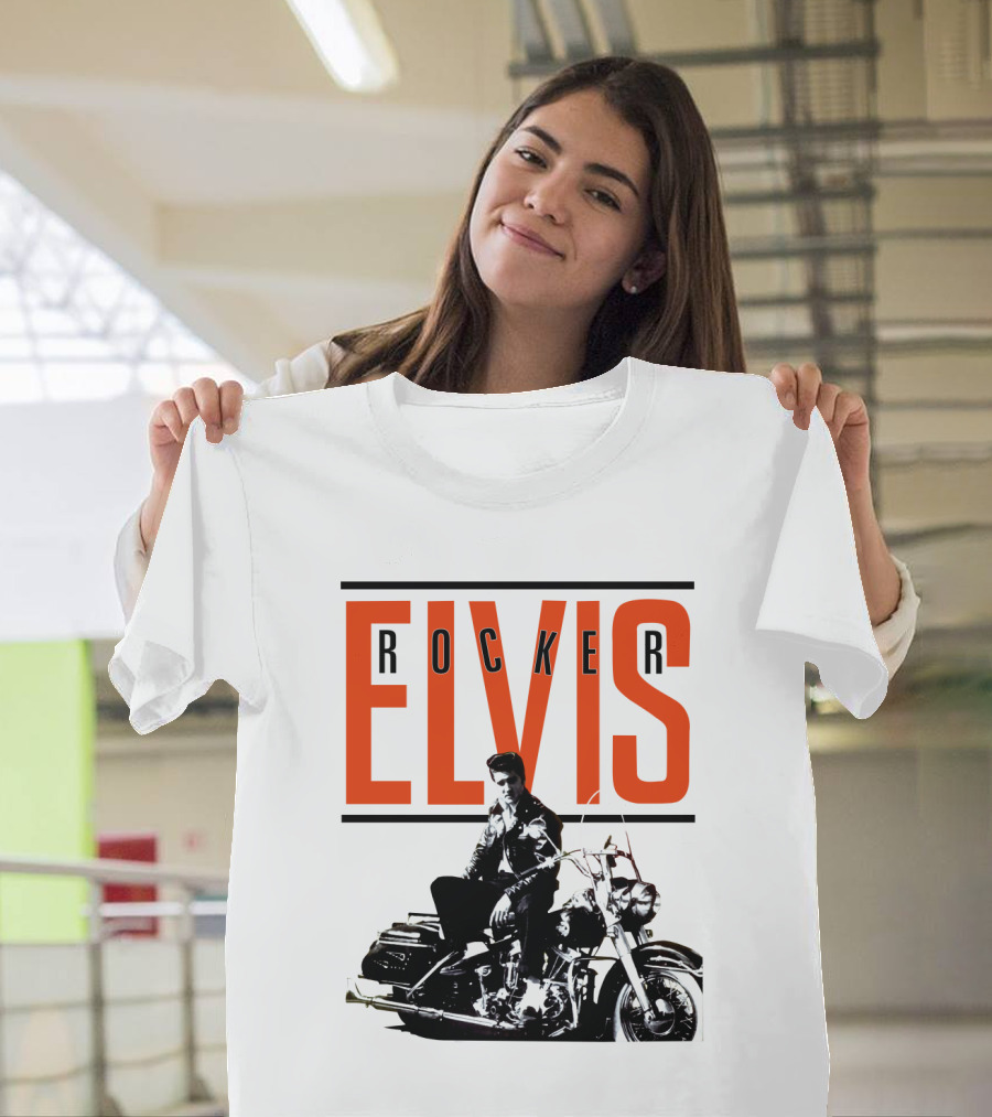 ELVIS Rocker Motorcycle T-Shirt