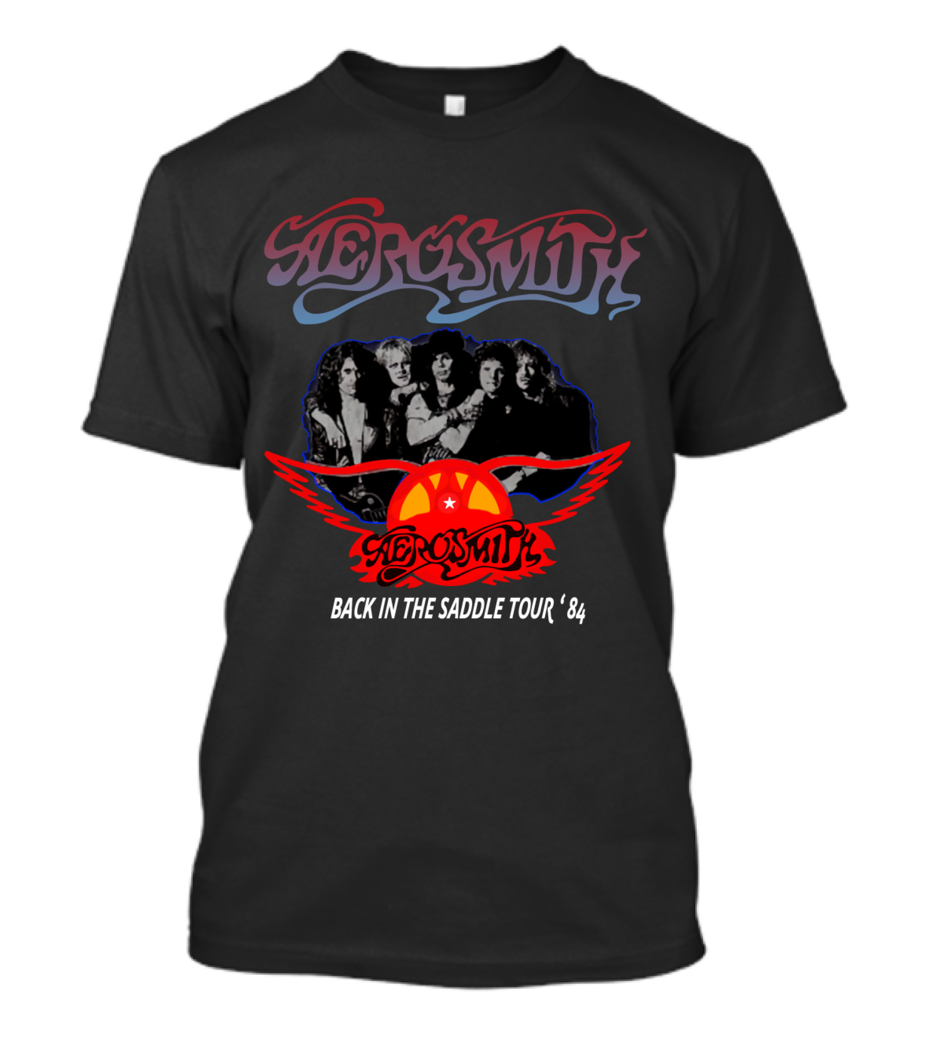 Aerosmith Back In The Saddle Tour '84 T-Shirt