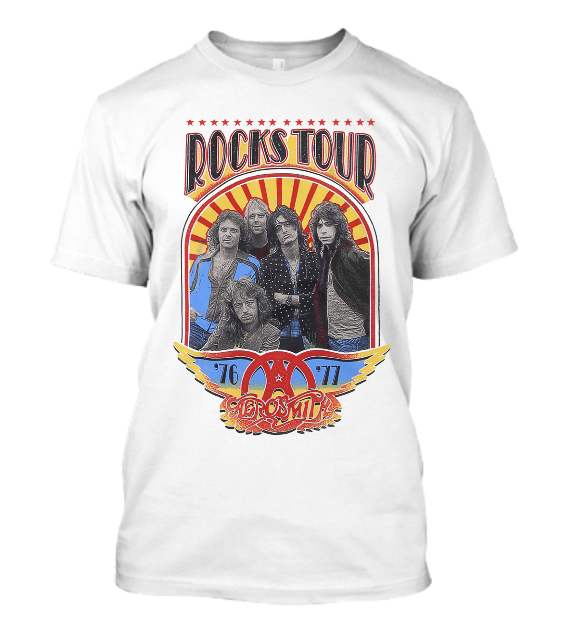 Rocks Tour '76 '77 Aerosmith T-Shirt