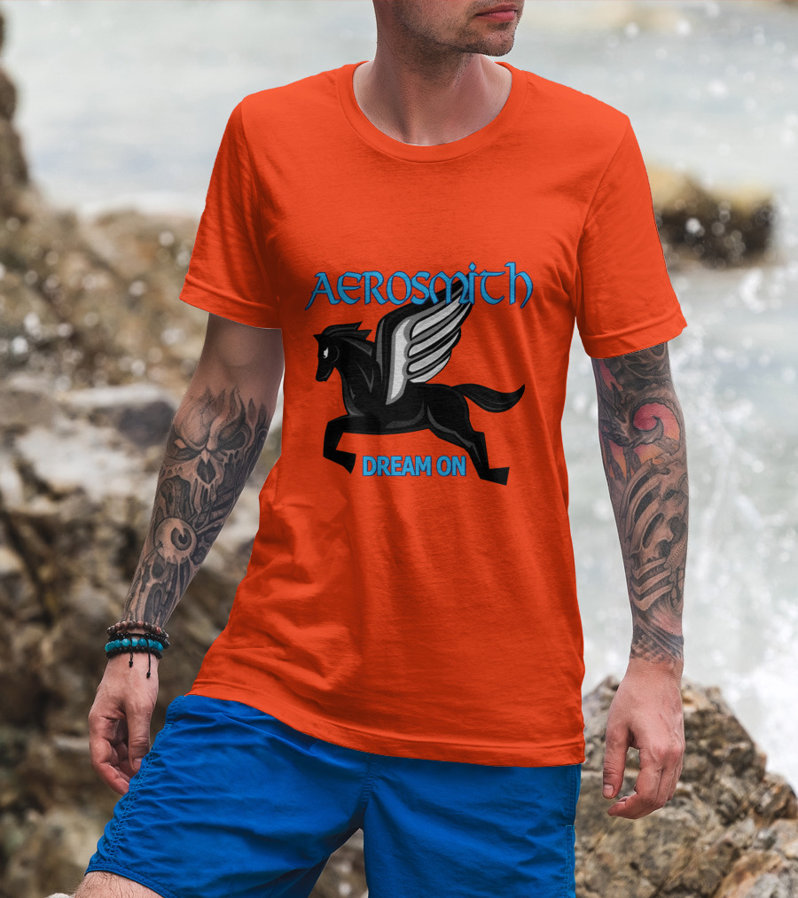 Aerosmith Dream On Pegasus T-Shirt