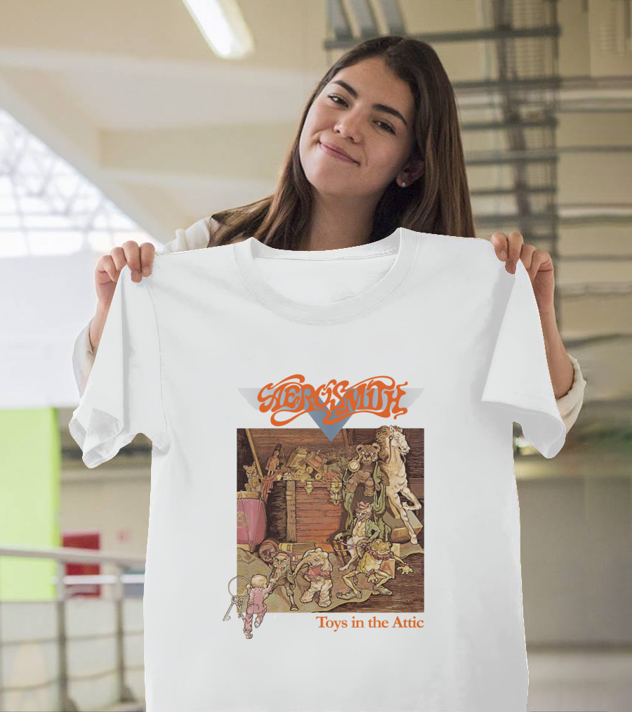 Aerosmith Toys in the Attic Vintage Album T-Shirt