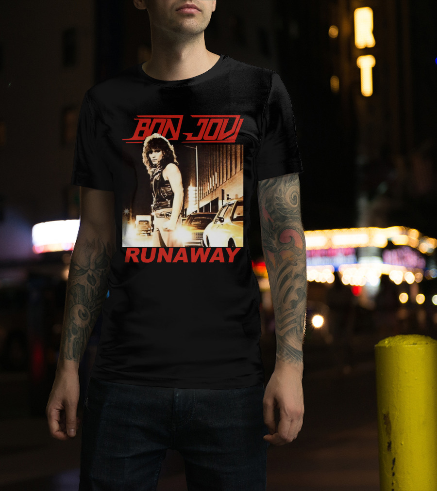 BON JOVI RUNAWAY 12 T-Shirt