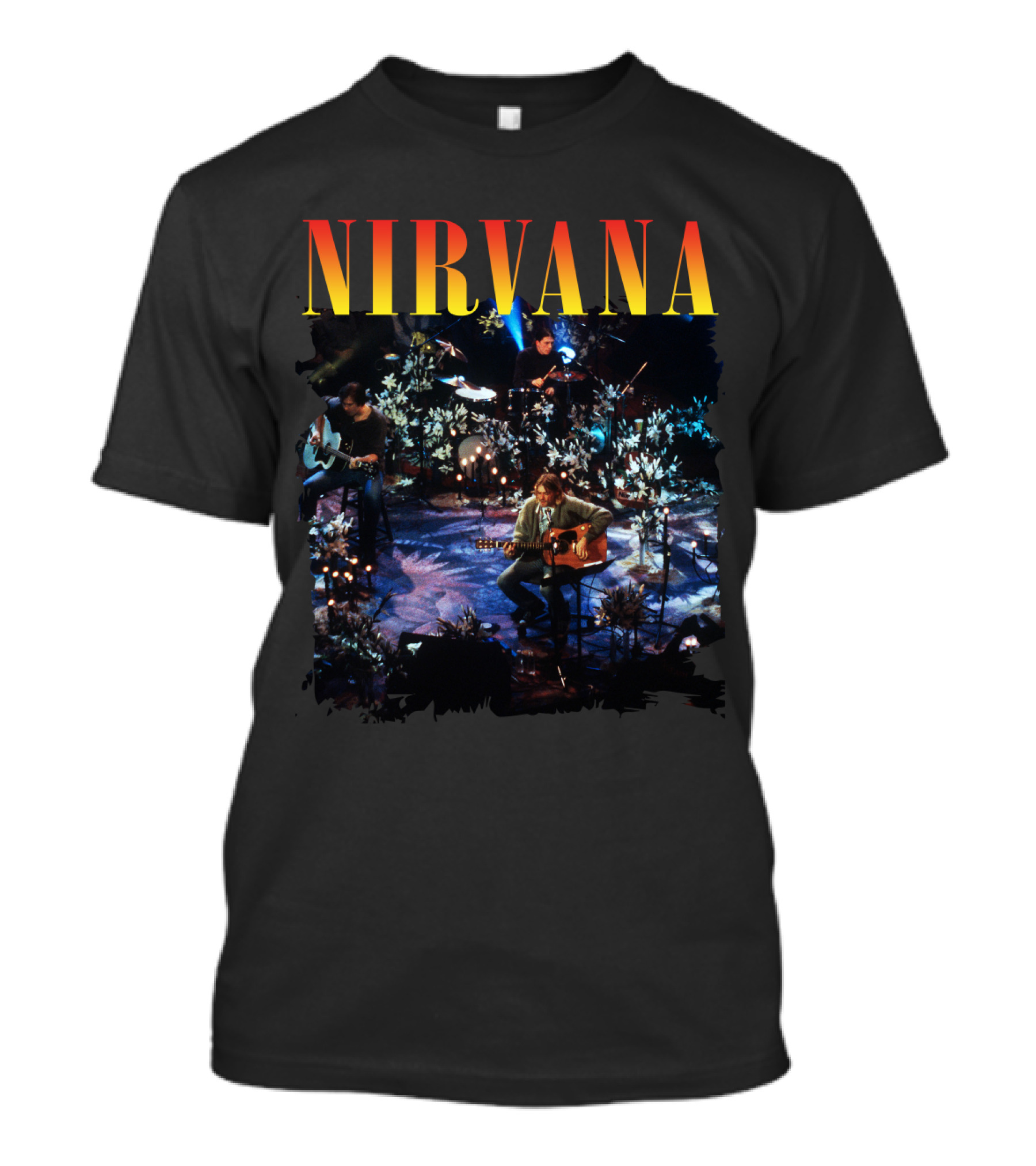Nirvana MTV Unplugged Live Performance Session T-Shirt