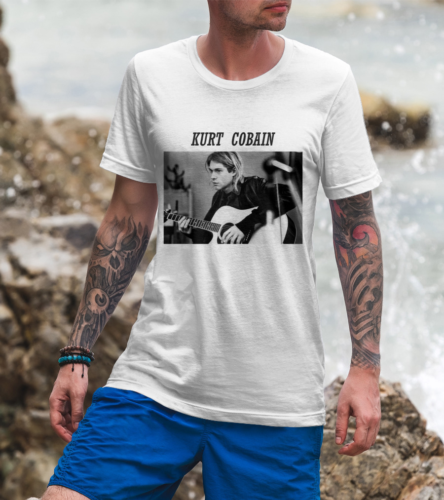 Kurt Cobain Solo Album Montage Of Heck November Release T-Shirt