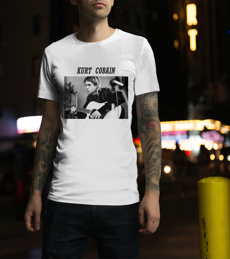 Kurt Cobain Solo Album Montage Of Heck November Release T-Shirt