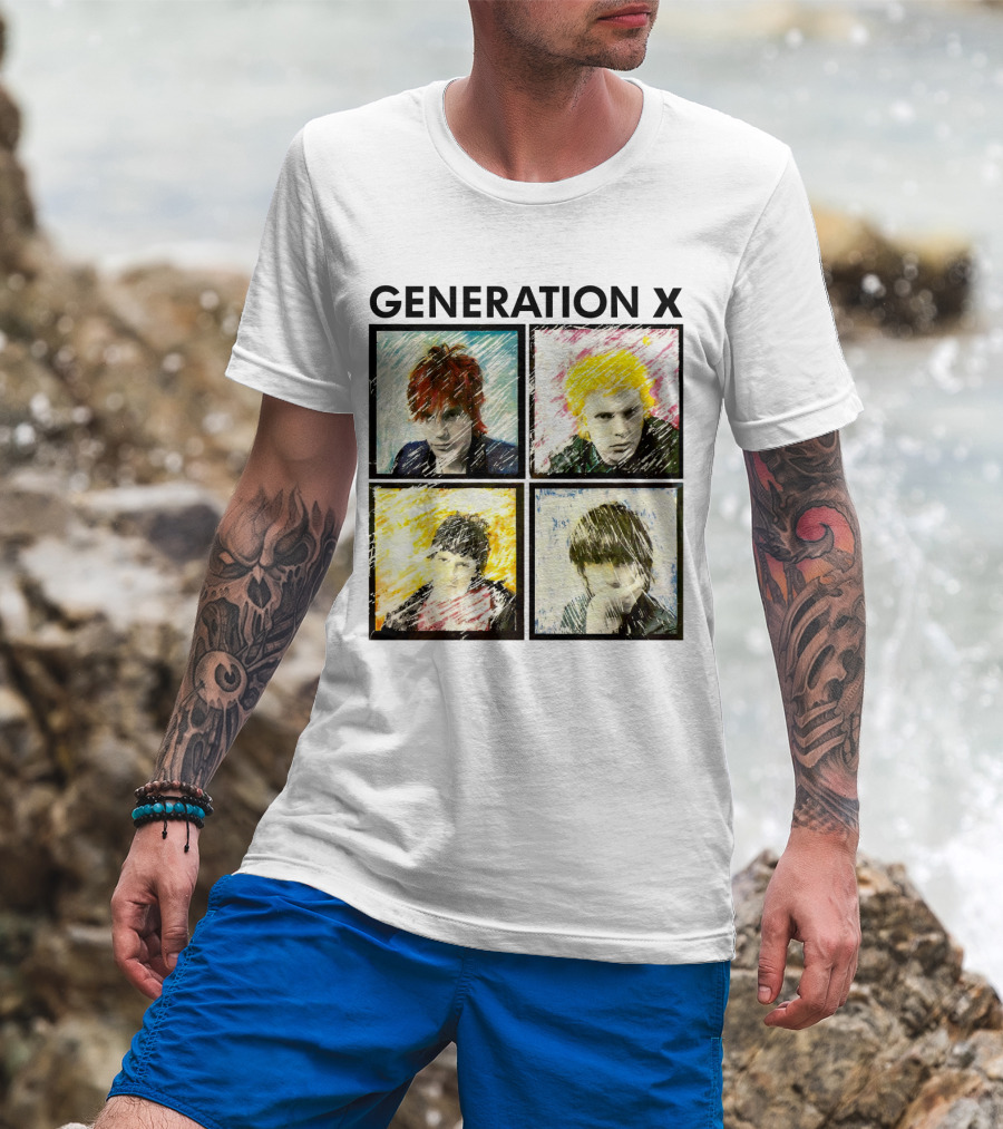 GENERATION X GX 02 Wild Pop Art Style Portraits T-Shirt