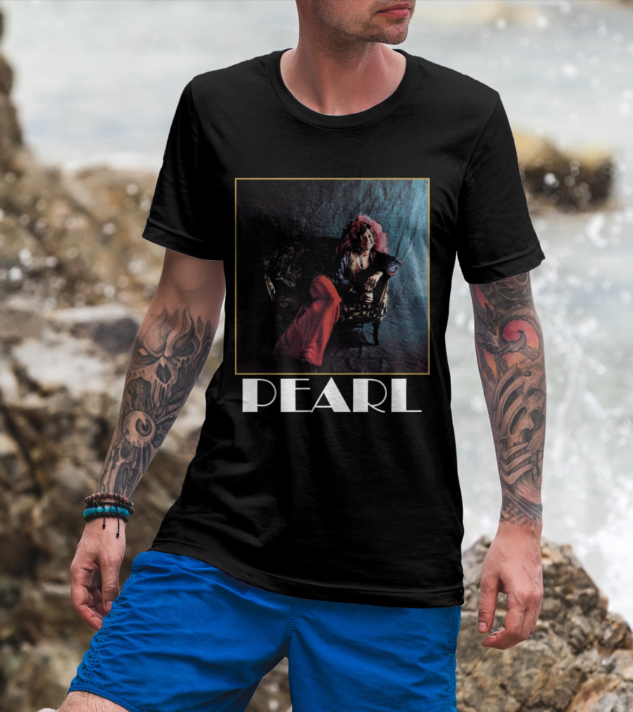 Pearl Album Cover Sofa Portrait Jnjl T-Shirt