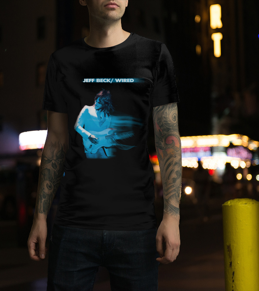 Jeff Beck Wired Electric Performance 07 Tjb T-Shirt