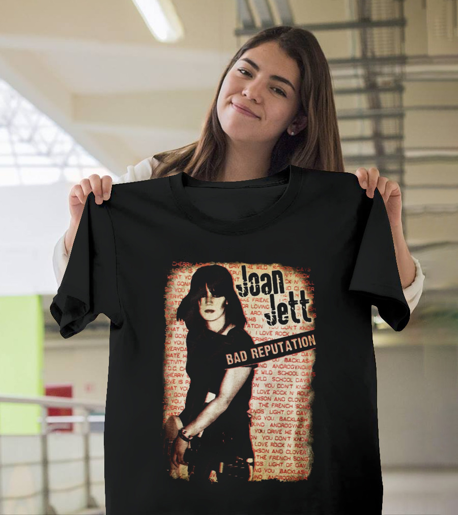 Joan Jett Bad Reputation Vintage Style T-Shirt