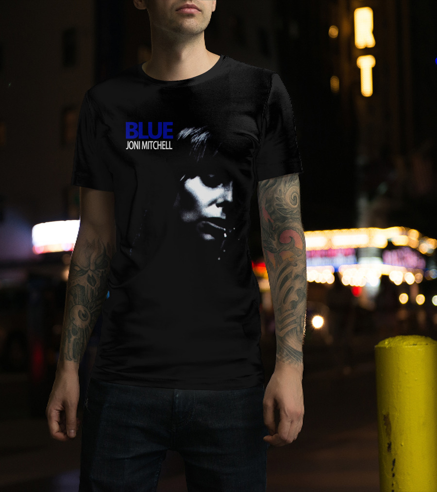 Blue Joni Mitchell T-Shirt