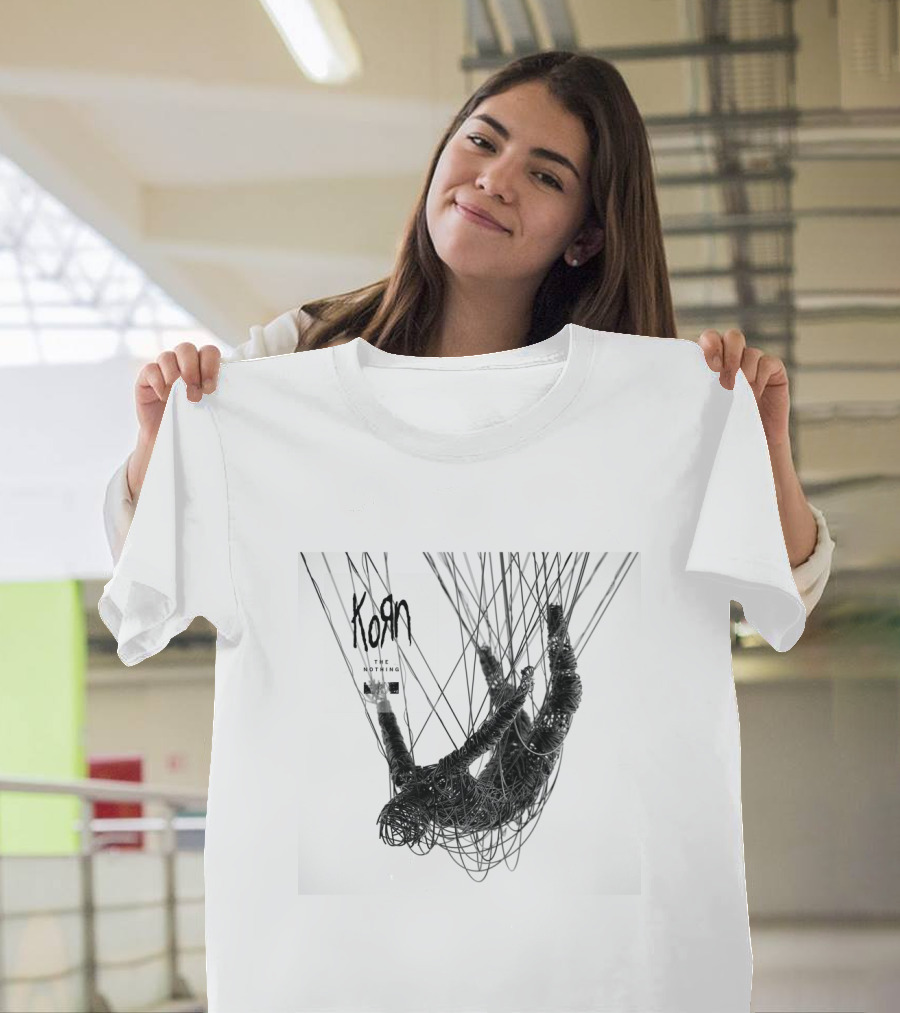 Korn The Nothing 16 String Covered Figure T-Shirt