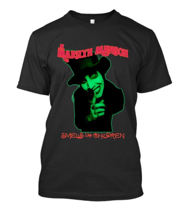 Marilyn Manson Smells Like Children Green T-Shirt