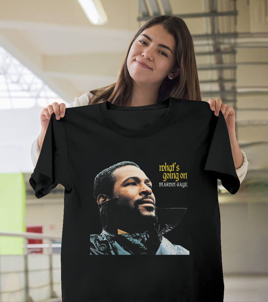 Marvin Gaye What's Going On Mvg 05 Album Cover T-Shirt