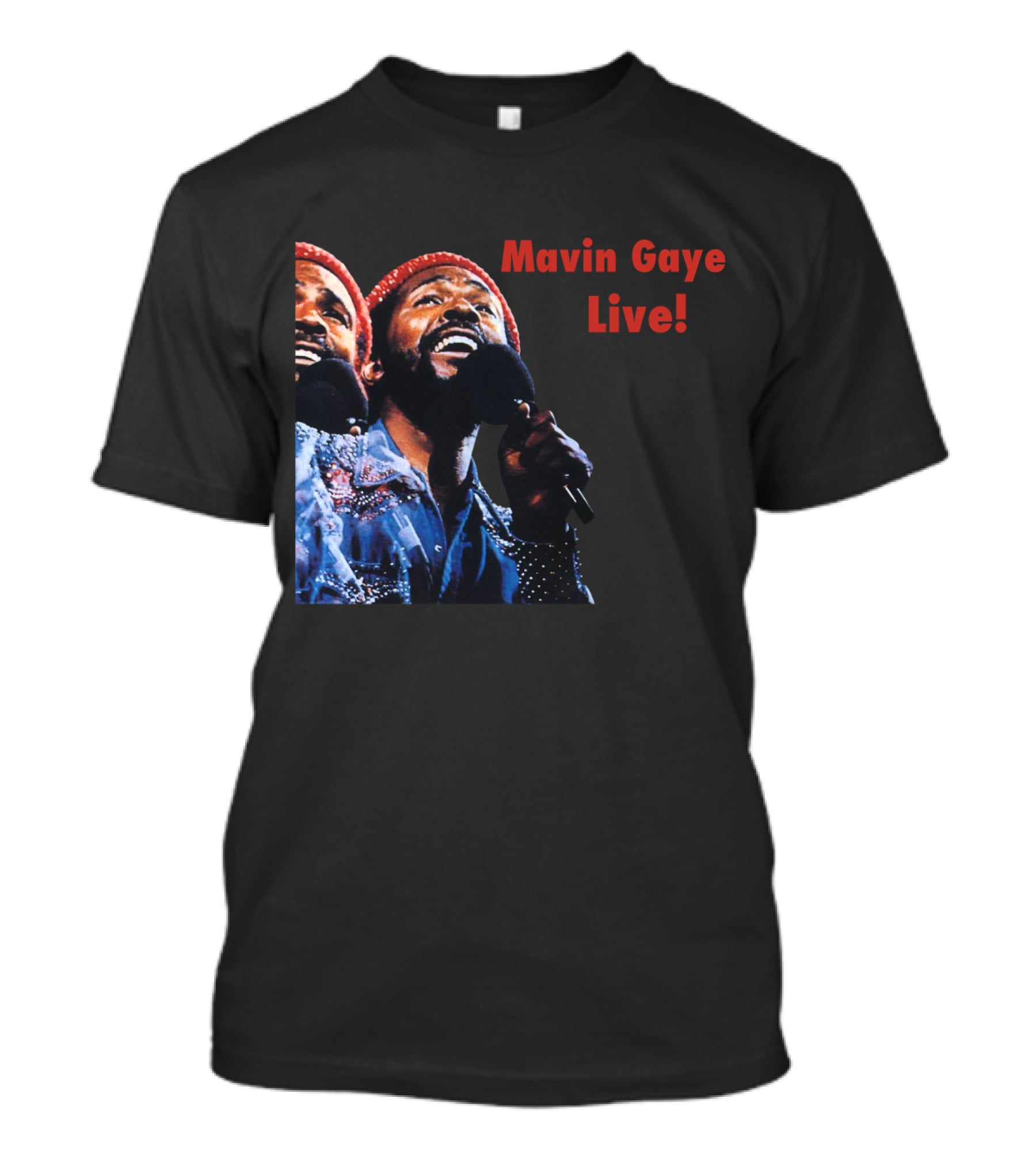 Marvin Gaye Live 15 MVG Performance T-Shirt