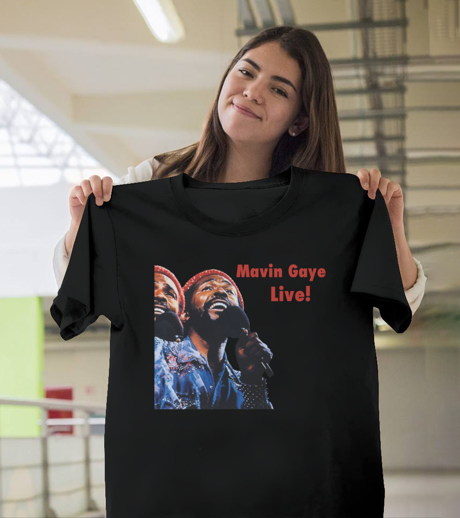Marvin Gaye Live 15 MVG Performance T-Shirt