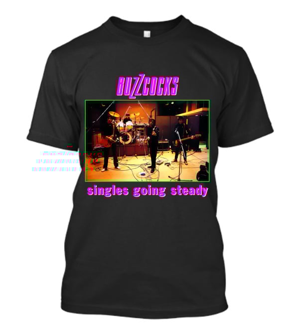 Buzzcocks Singles Going Steady Band Performance T-Shirt