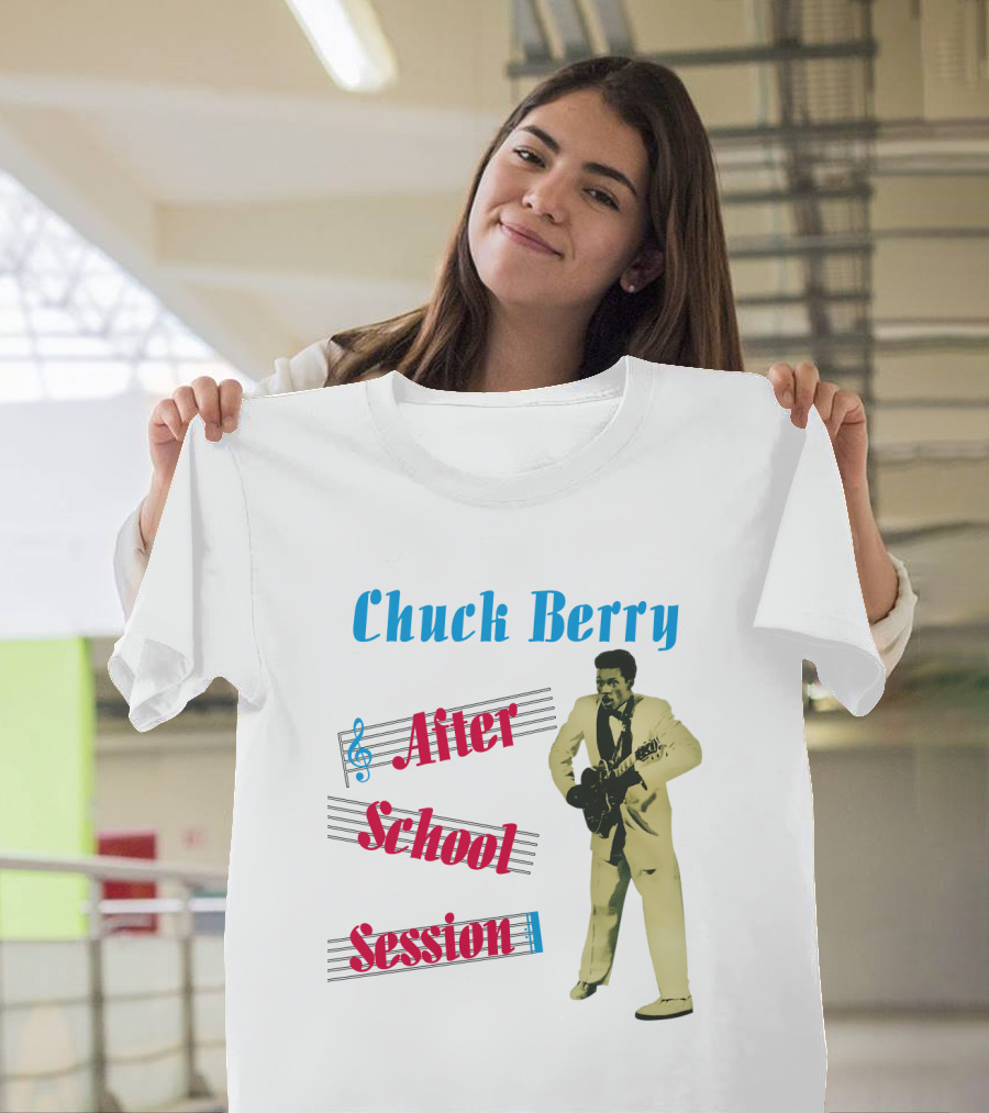 Chuck Berry After School Session Music Legend T-Shirt