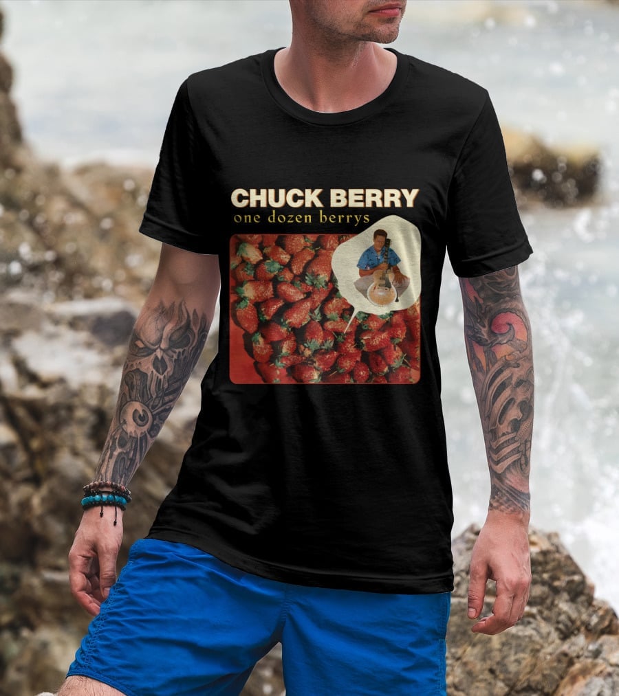 CHUCK BERRY One Dozen Berrys CBR 09 Strawberry Collection T-Shirt