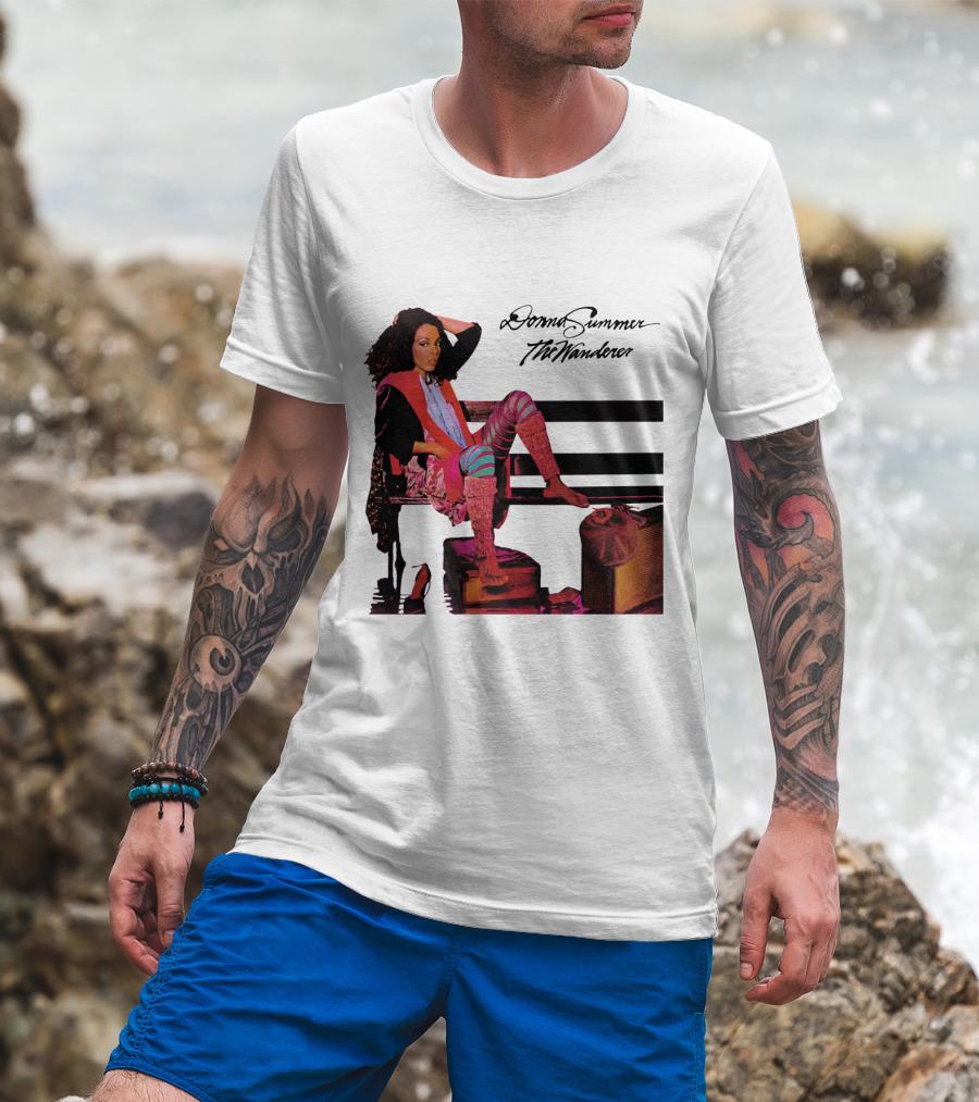 Donna Summer The Wanderer Album Cover T-Shirt