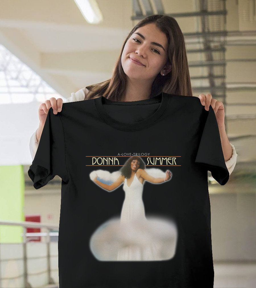 Donna Summer A Love Trilogy Black T-Shirt