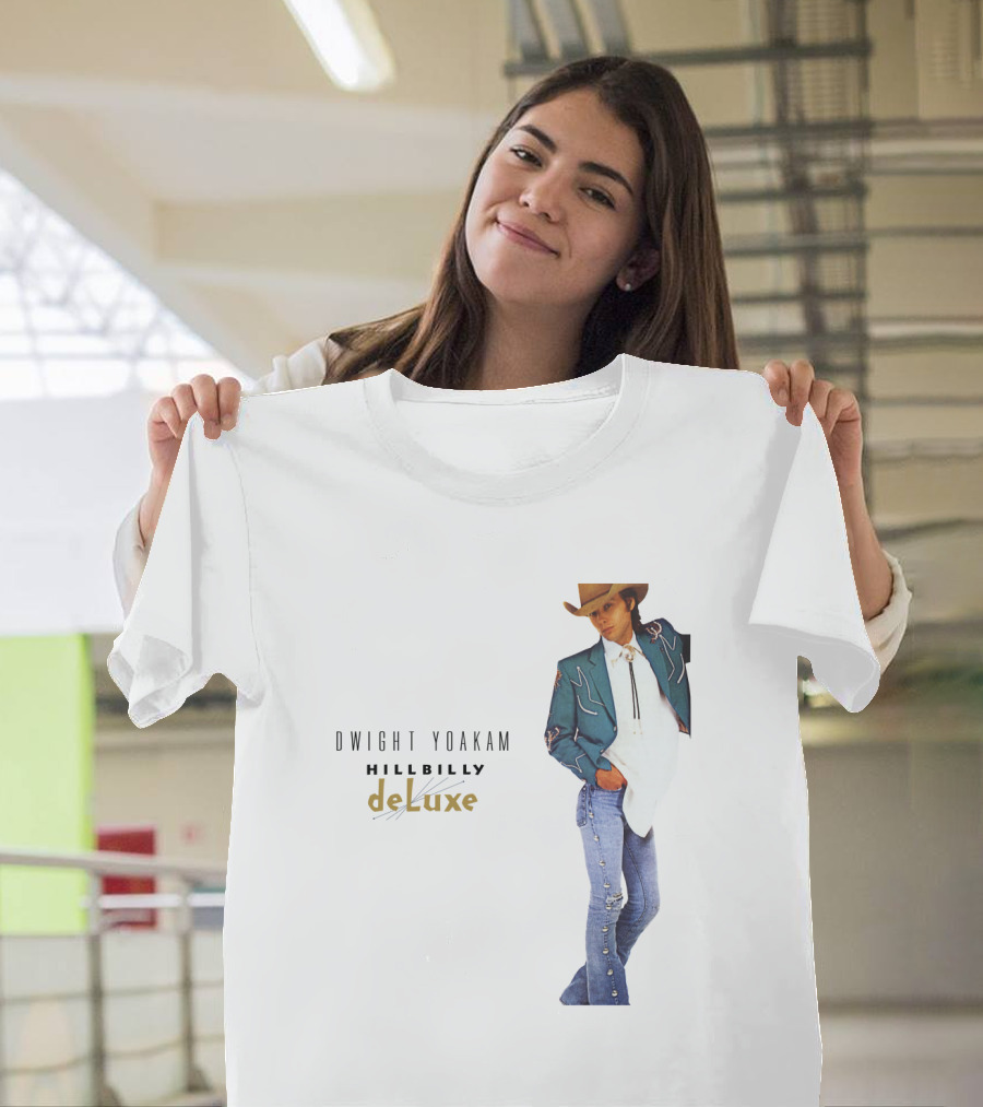 DWIGHT YOAKAM Hillbilly DeLuxe Cowboy T-Shirt