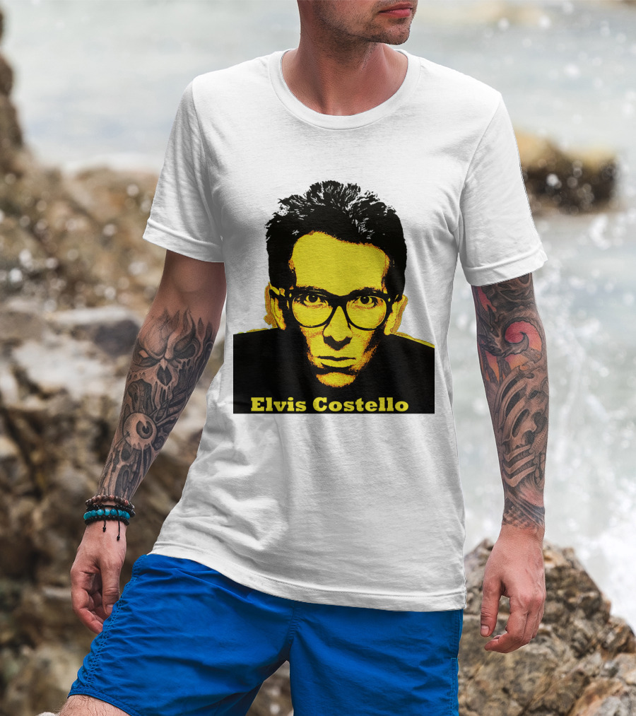 Elvis Costello Evctl 02 Portrait T-Shirt