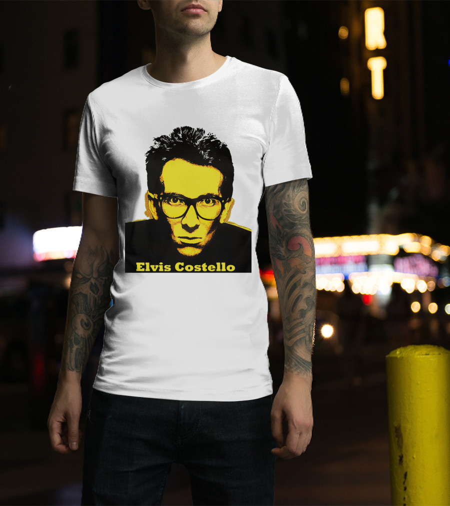 Elvis Costello Evctl 02 Portrait T-Shirt