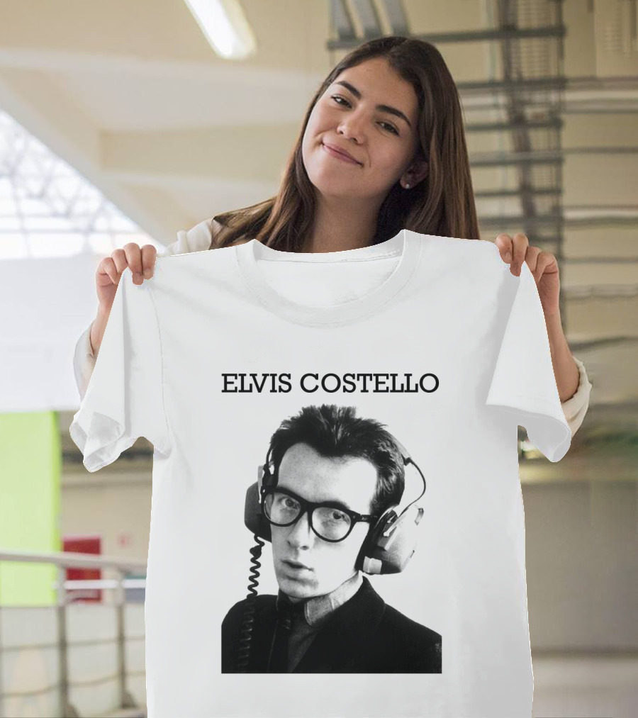 Elvis Costello EVCTL 16 Stereophonic Headphones T-Shirt